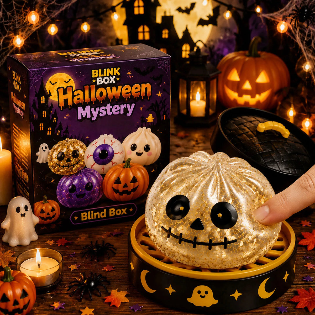 Halloween Dumpling Squishy Toy
