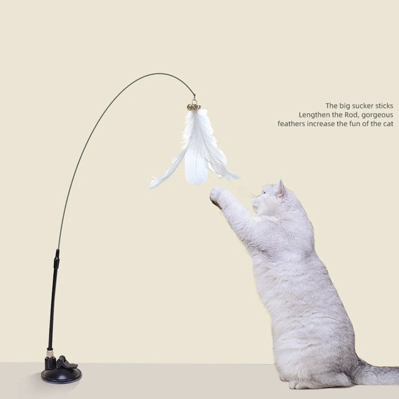 Suction Cup Cat Teaser Wand