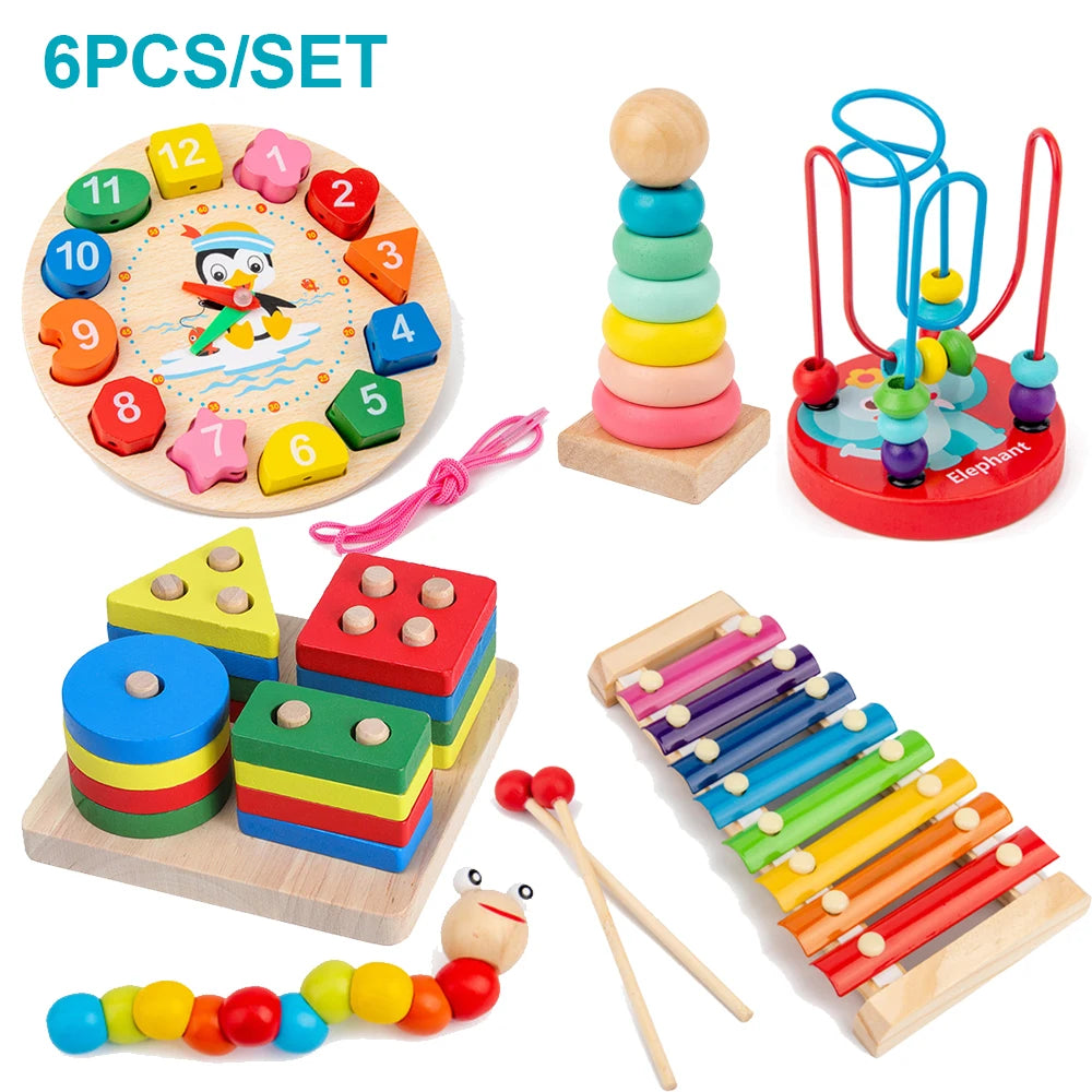 Kids 3D Wooden Puzzle Toy