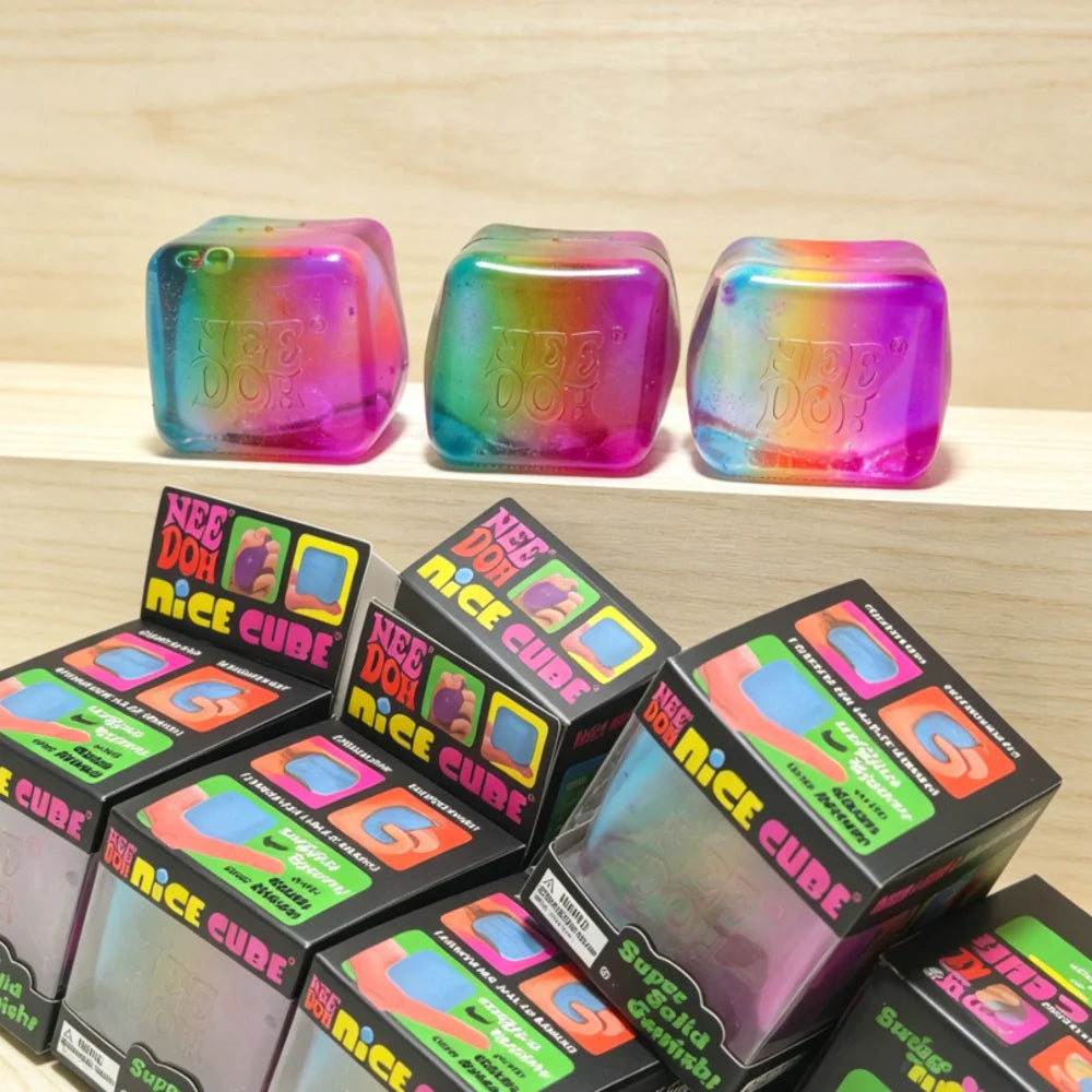 Rainbow Cube Squishy Blind Box
