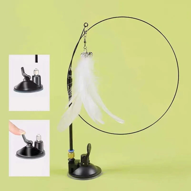Suction Cup Cat Teaser Wand
