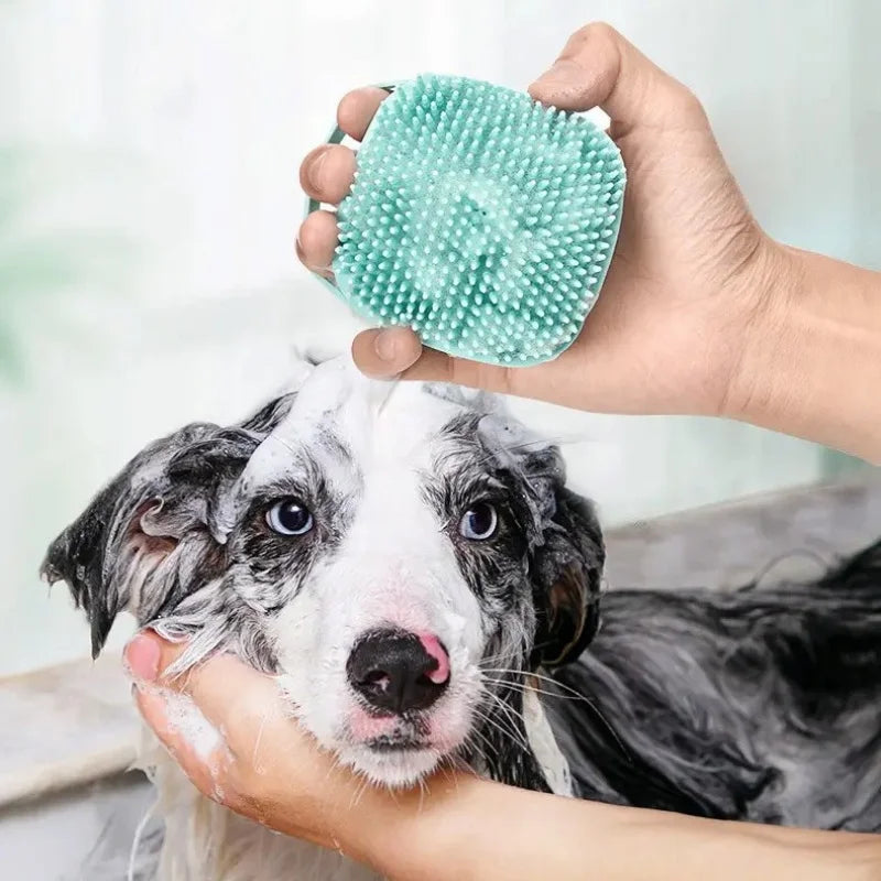 Silicone Dog Bath Massage Glove