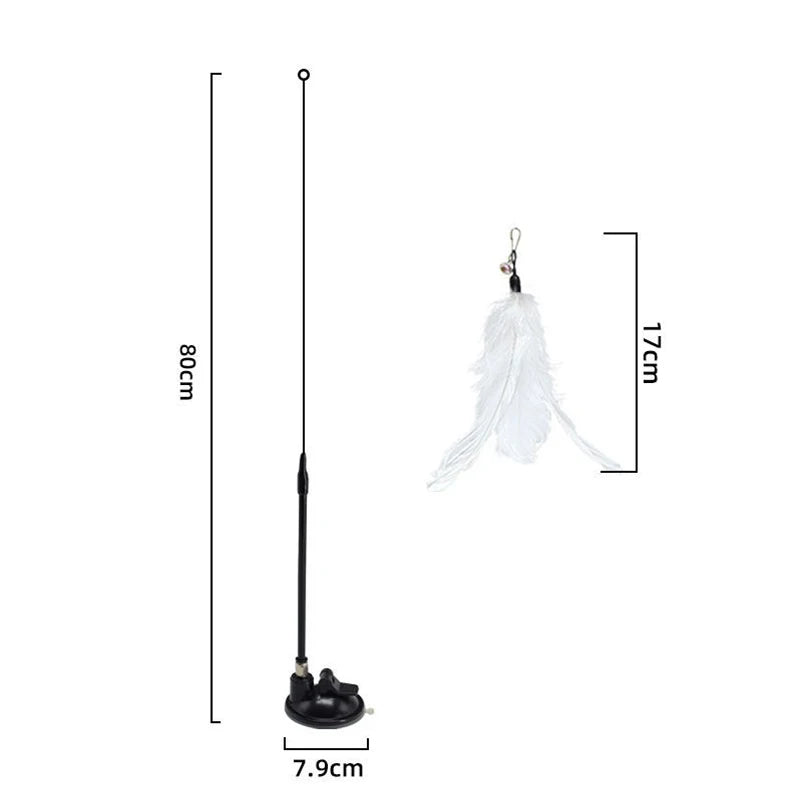 Suction Cup Cat Teaser Wand