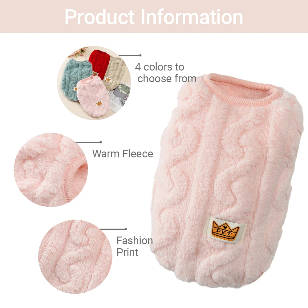 Fleece Pet Sweater