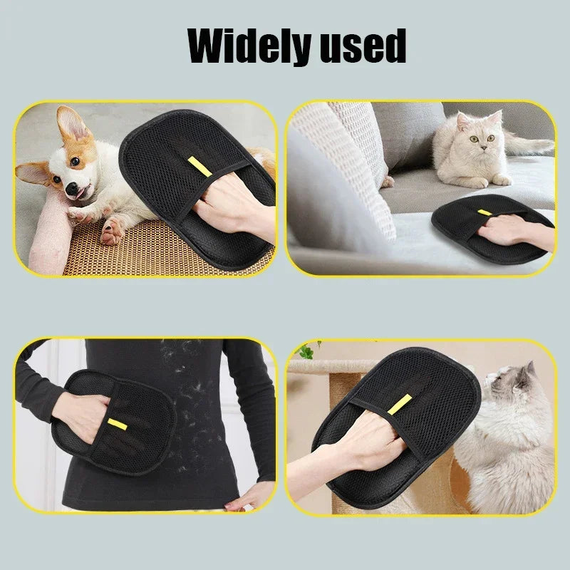 Pet Hair Removal Grooming Glove