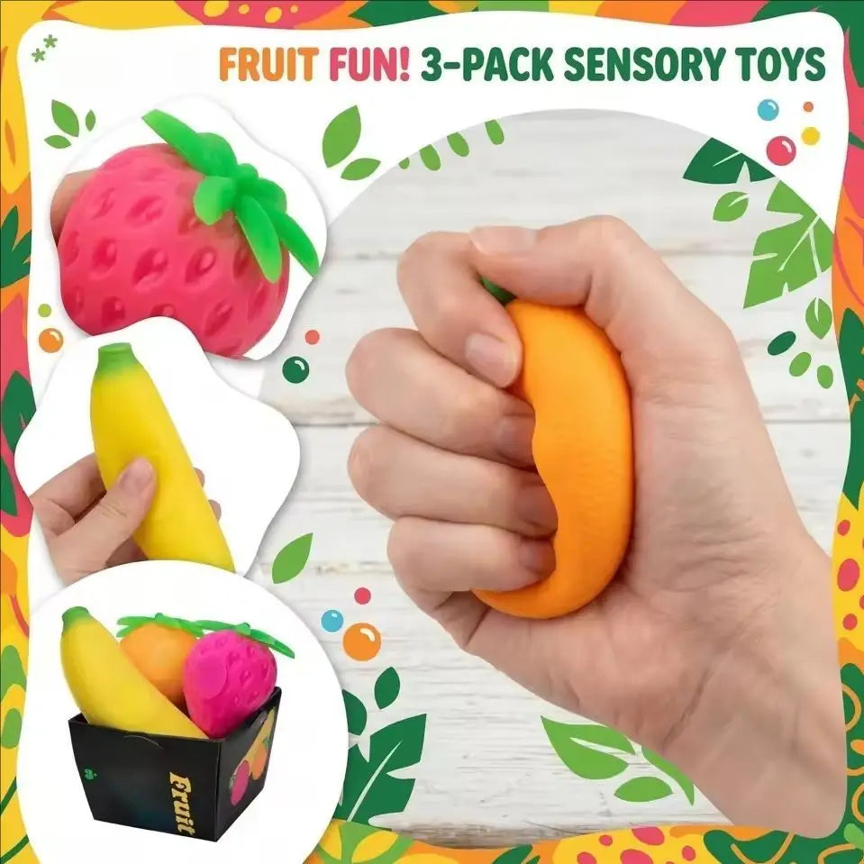 Fruit Squishy Fidget Toy