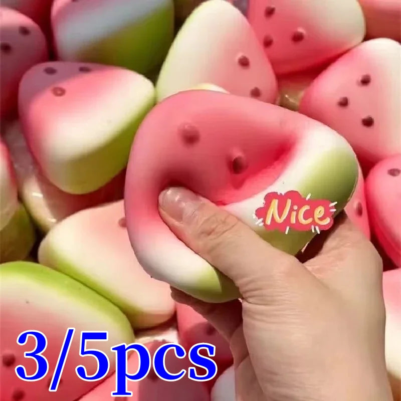 Watermelon Squishy Squeeze Toy