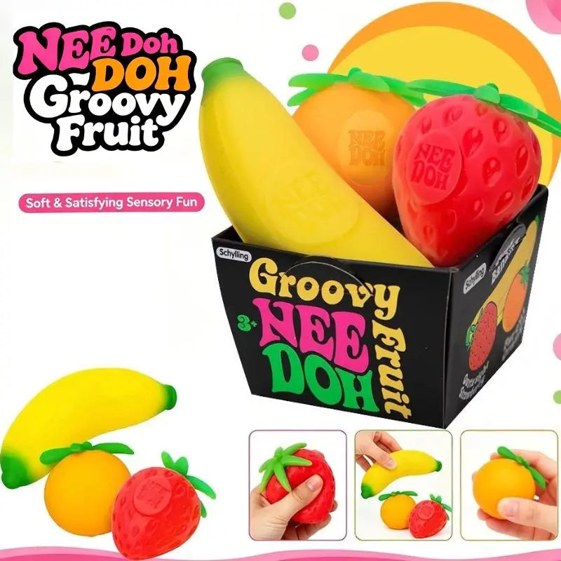 Fruit Squishy Fidget Toy