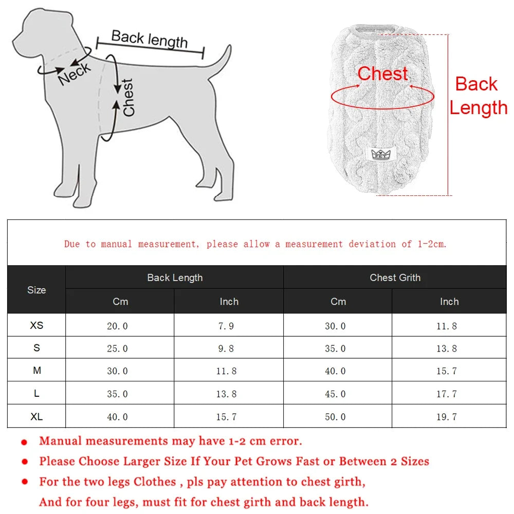 Fleece Pet Sweater