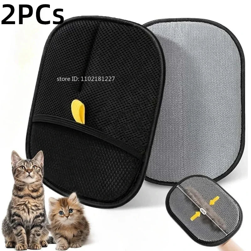 Pet Hair Removal Grooming Glove
