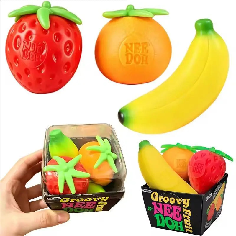 Fruit Squishy Fidget Toy