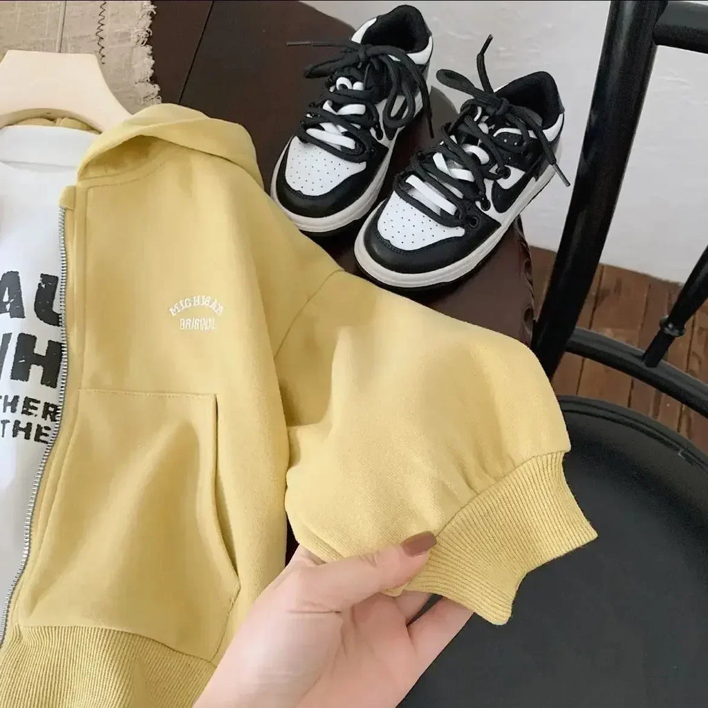 Kids Hooded Tracksuit Set