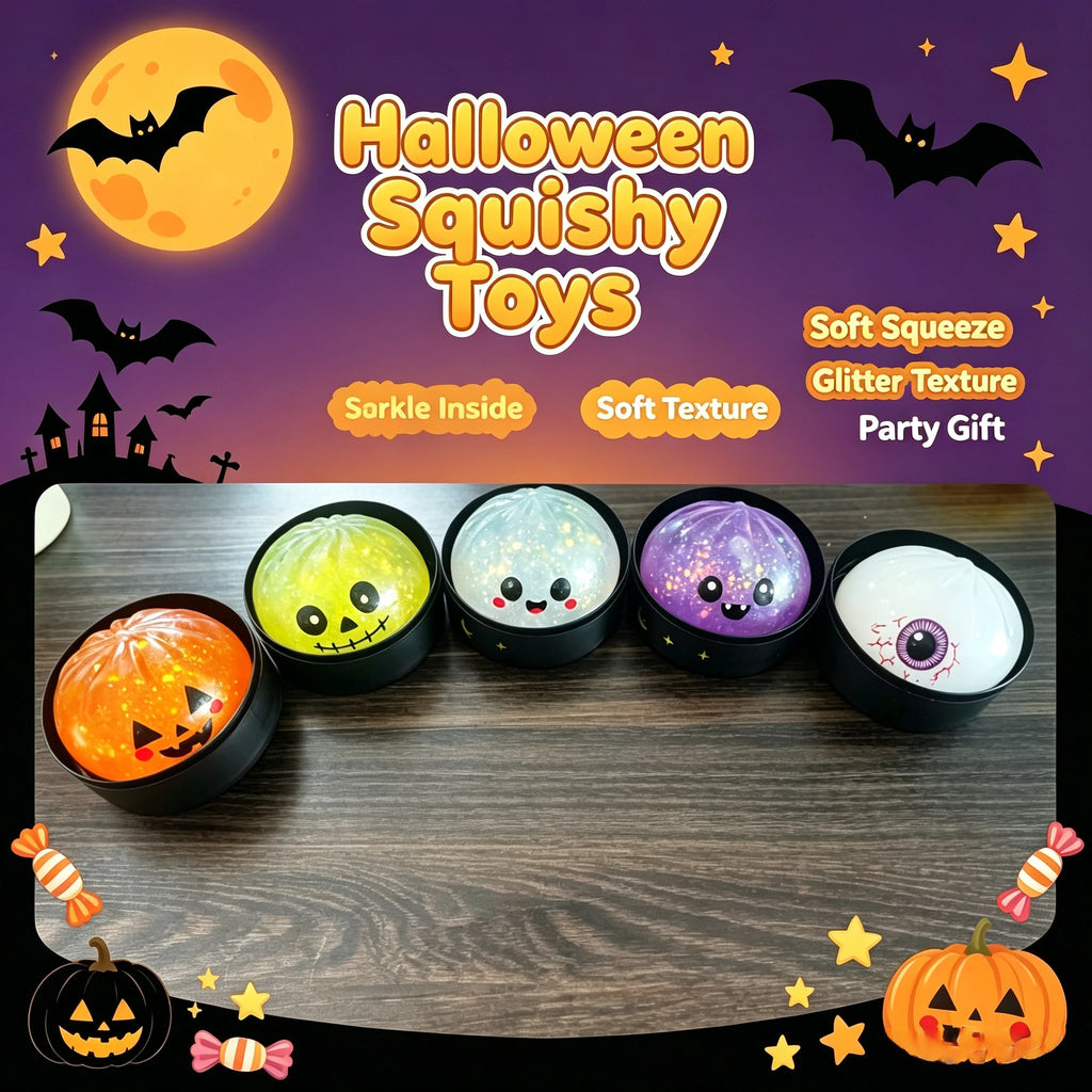 Halloween Dumpling Squishy Toy
