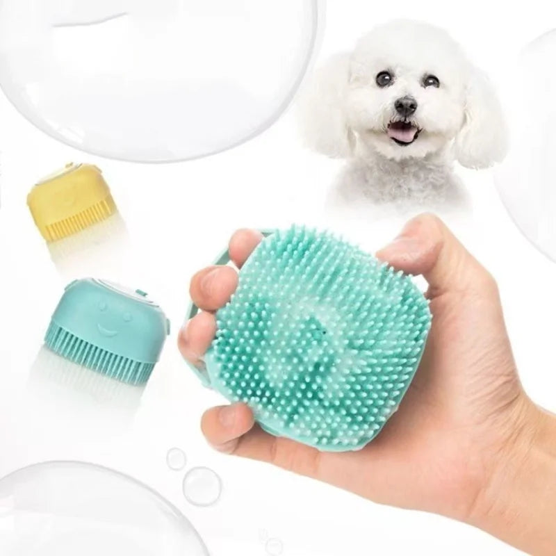Silicone Dog Bath Massage Glove
