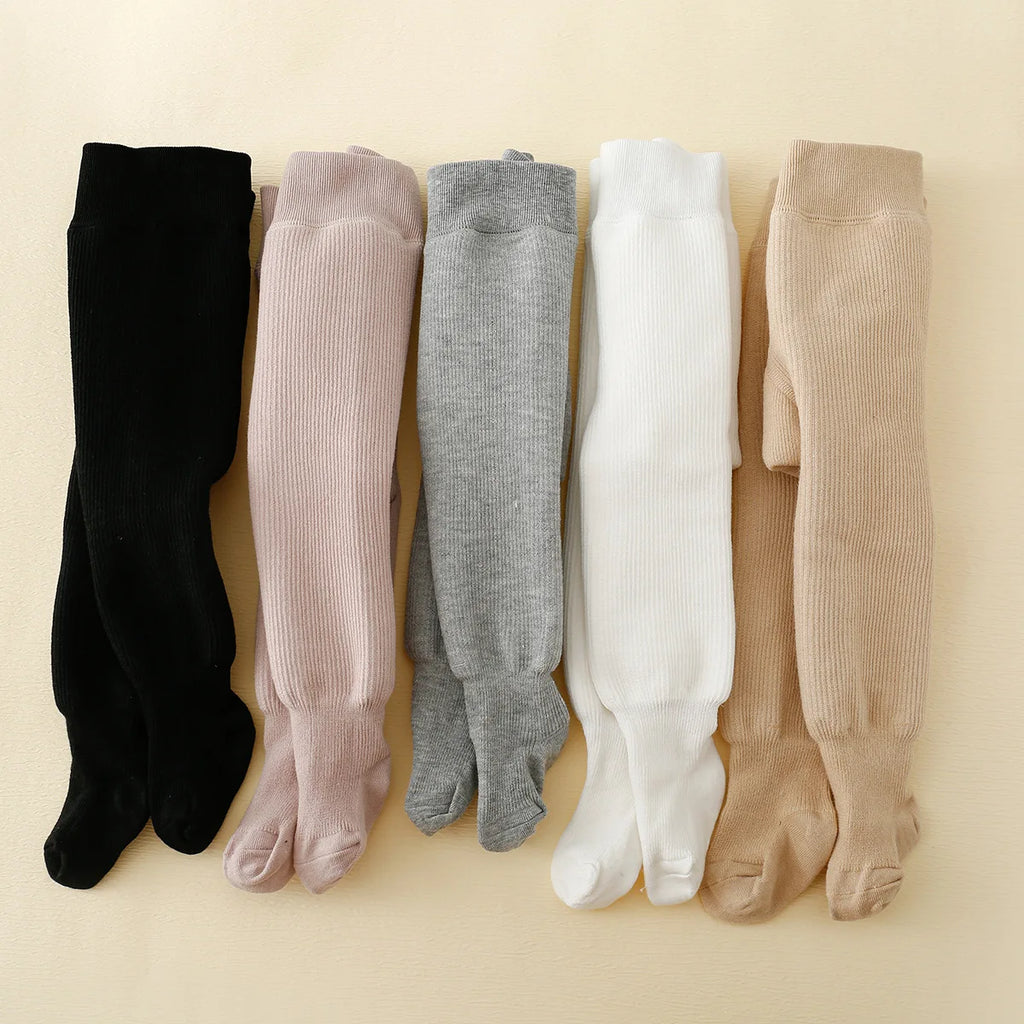 Baby Fleece-Lined Striped Tights