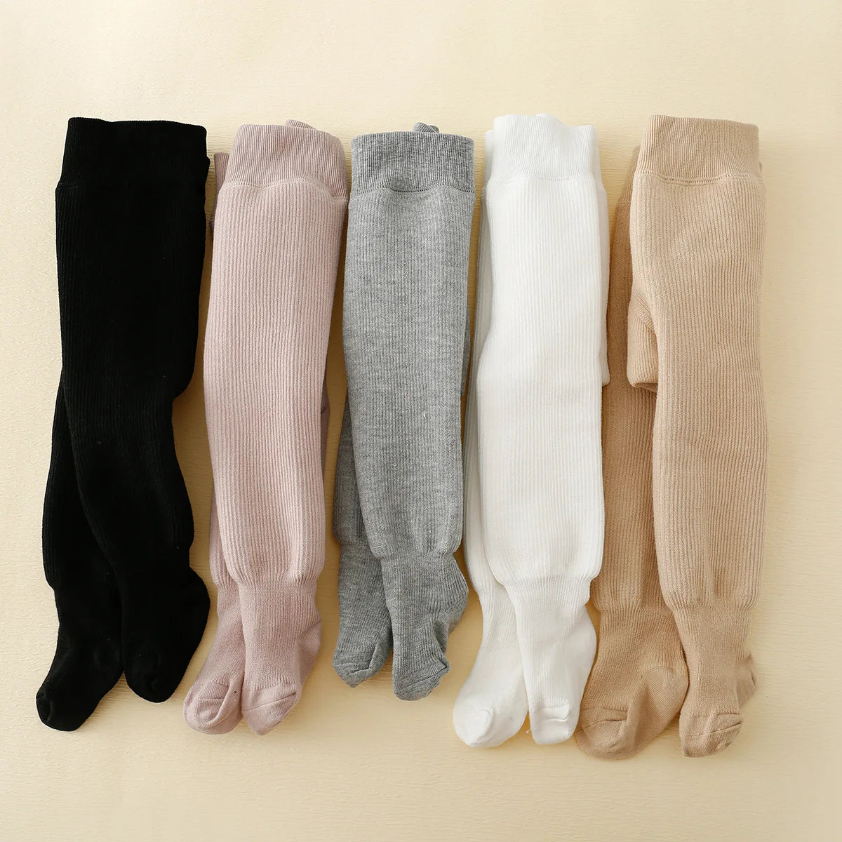 Baby Fleece-Lined Striped Tights